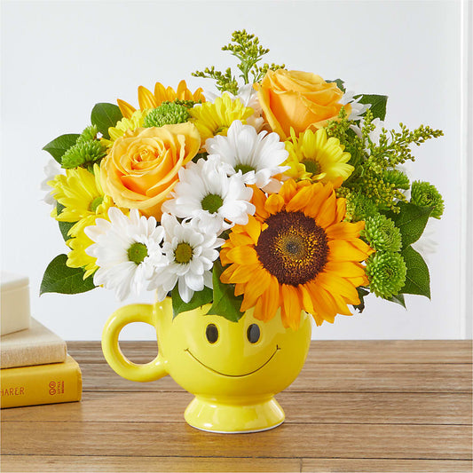 Be Happy Bouquet – Marshall Floral Llc, Marshall MO