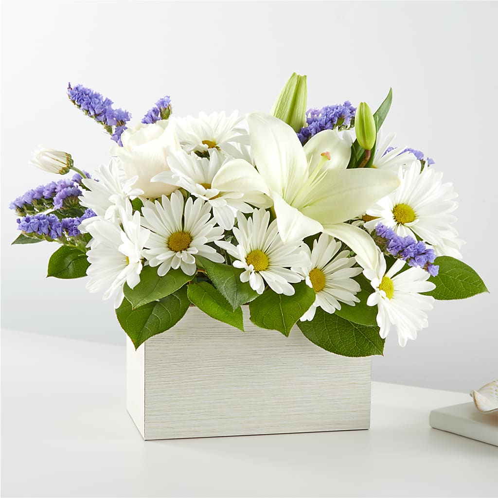 Beyond Blue Box Bouquet – Marshall Floral Llc, Marshall MO