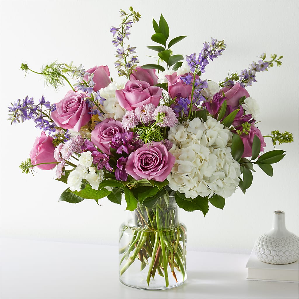 Violet Caress Bouquet – Marshall Floral Llc, Marshall MO