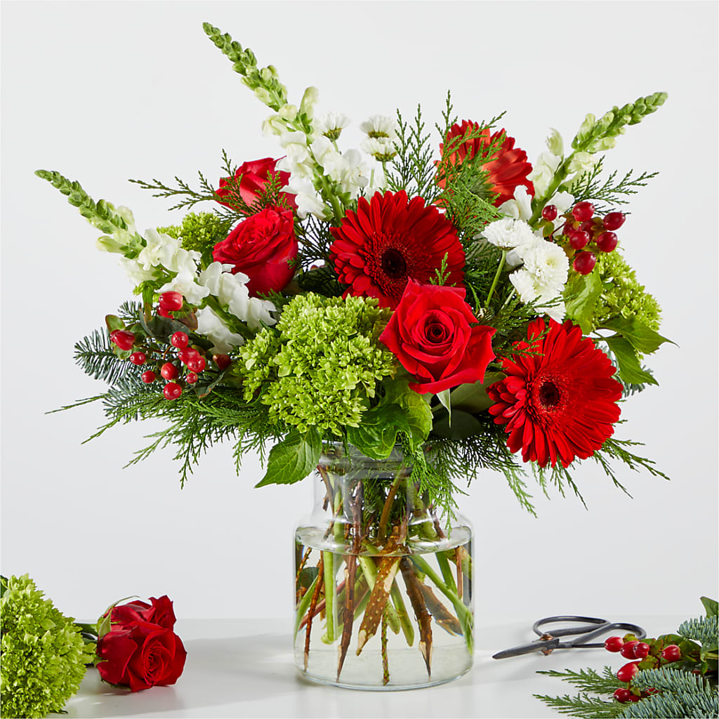 Merry Moment Bouquet – A Florist Original – Marshall Floral Llc, Marshall MO