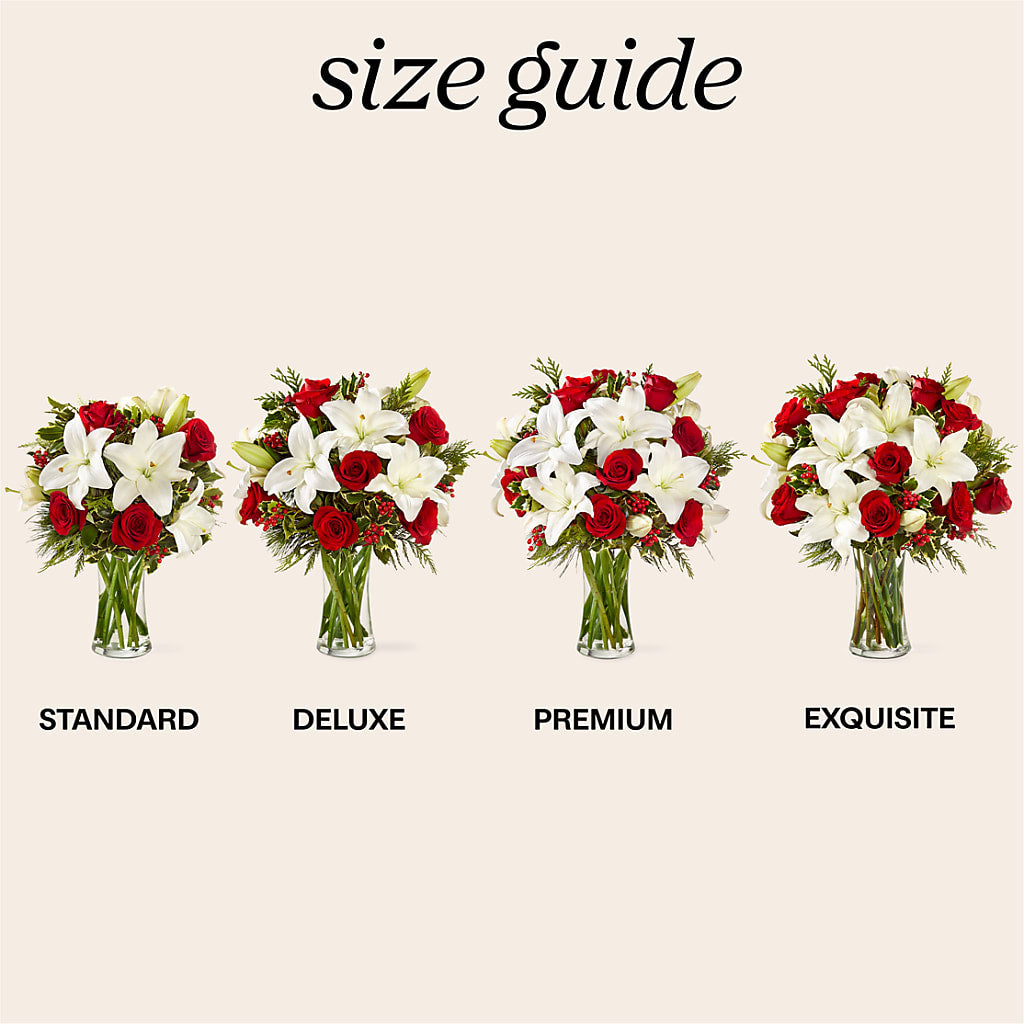 Sparkling Snowflakes Bouquet – Marshall Floral Llc, Marshall MO