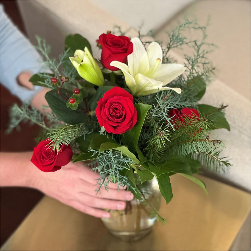 Glittering Lights Bouquet – Marshall Floral Llc, Marshall MO