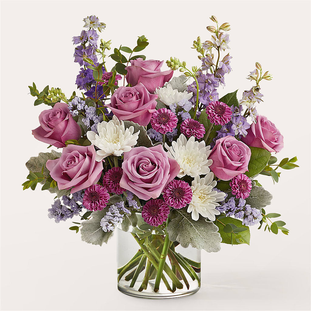 Violet Frost Bouquet – Marshall Floral Llc, Marshall MO