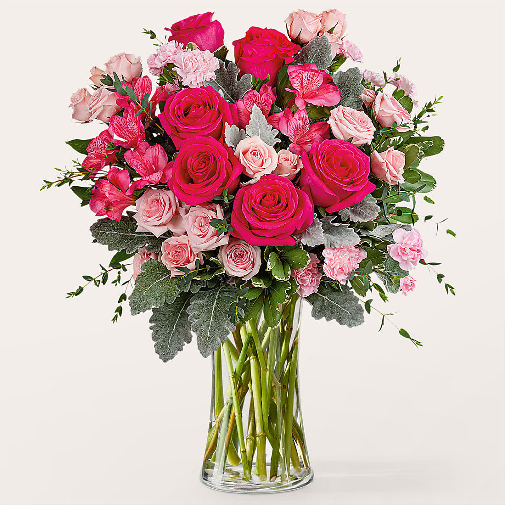 Tickled Pink Bouquet – Marshall Floral Llc, Marshall MO