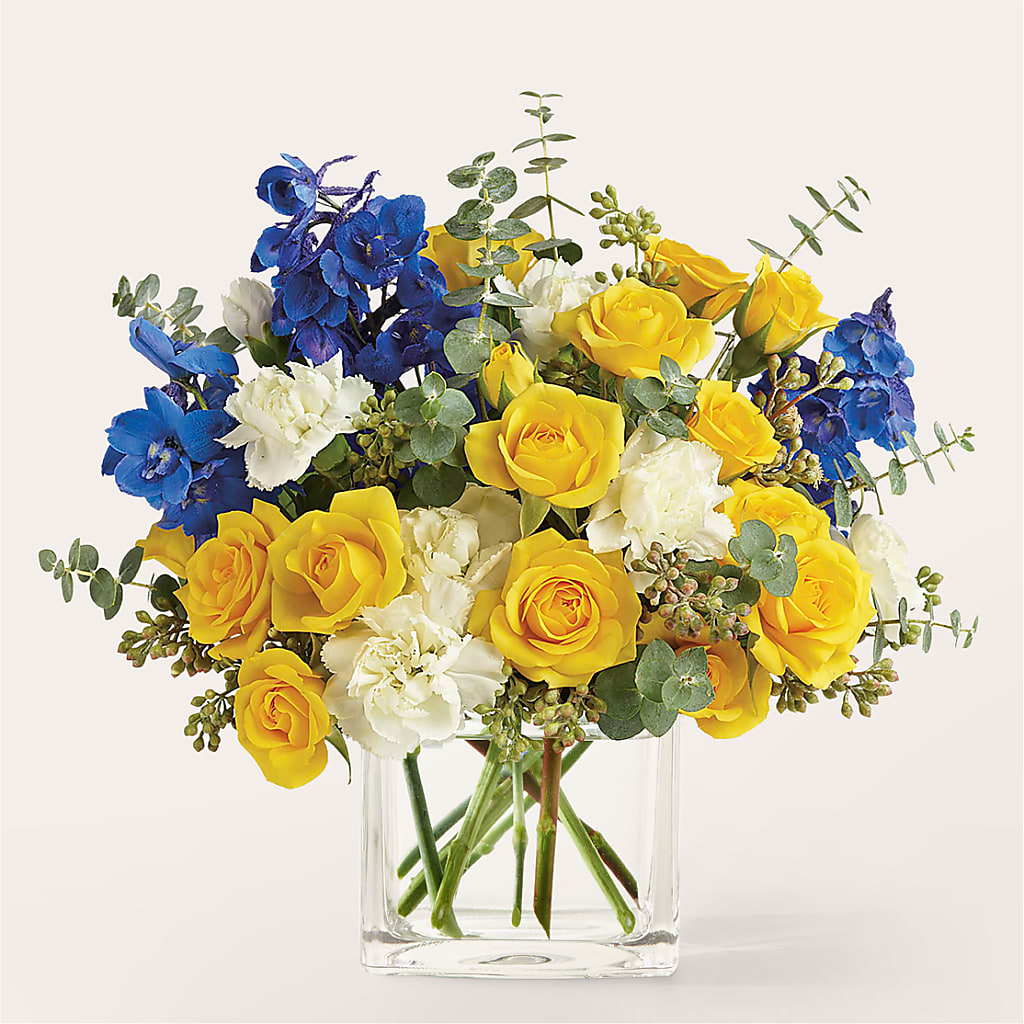 Sparkling Citrine Bouquet – Marshall Floral Llc, Marshall MO