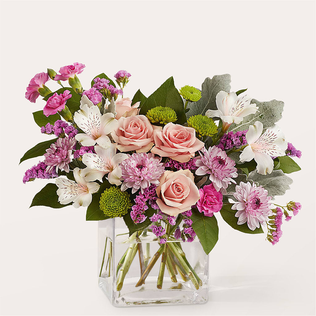 Pink Suede Bouquet – Marshall Floral Llc, Marshall MO