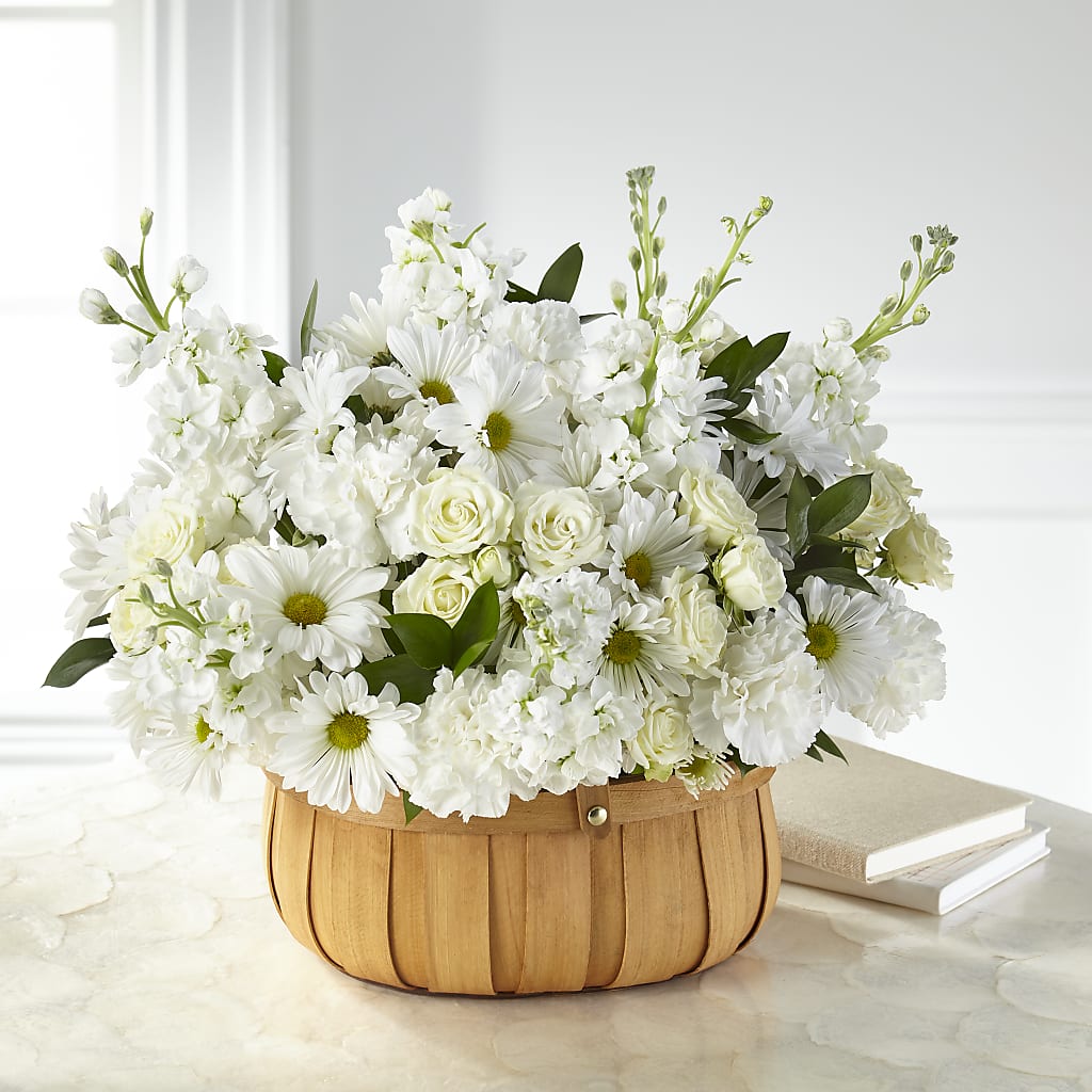 Graceful Garden Basket – Marshall Floral Llc, Marshall MO