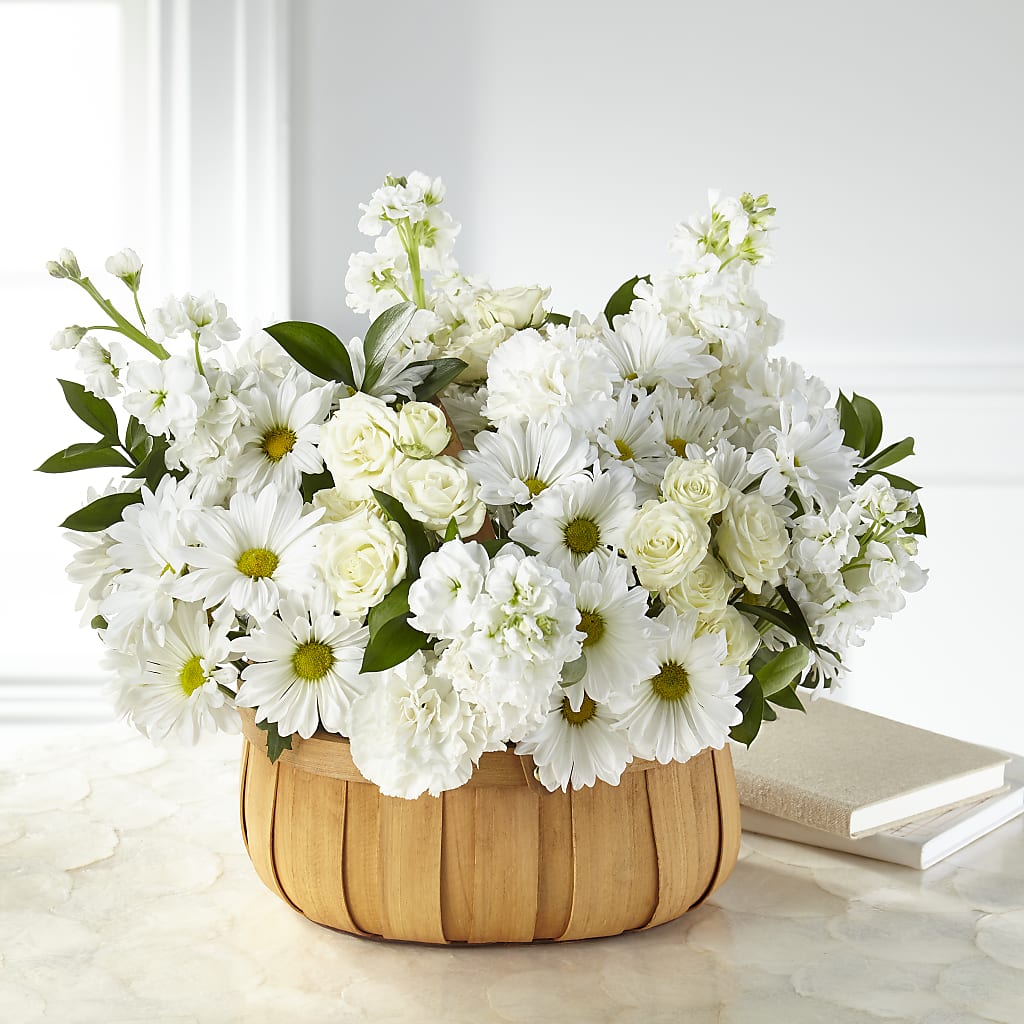Graceful Garden Basket – Marshall Floral Llc, Marshall MO