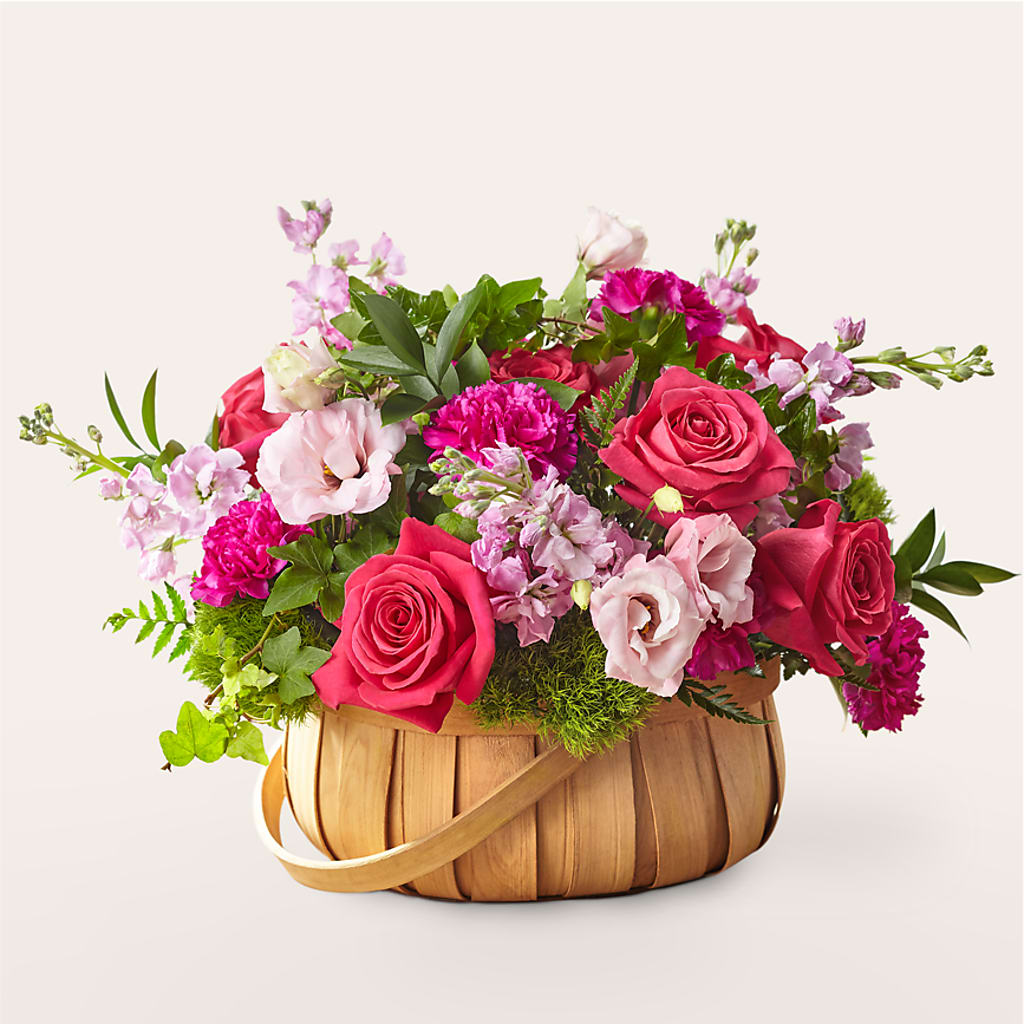 Radiance in Bloom Basket – Marshall Floral Llc, Marshall MO