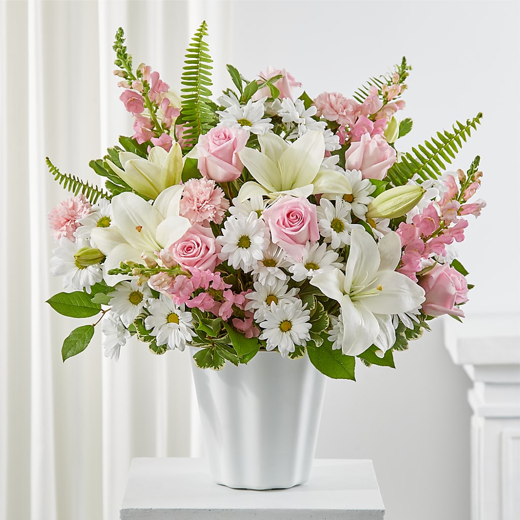 Soft Touch Tabletop Basket – Marshall Floral Llc, Marshall MO