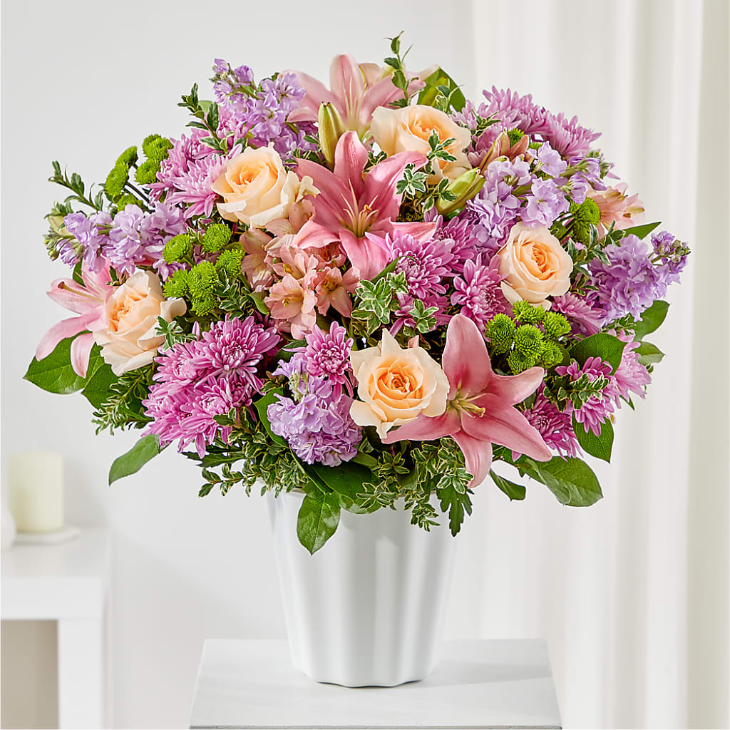 Supportive Embrace Tabletop Basket – Marshall Floral Llc, Marshall MO