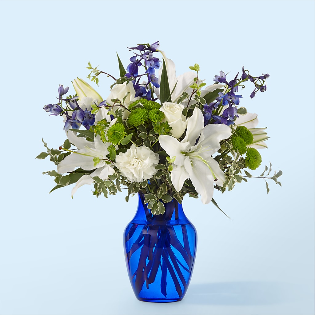 Santorini Bouquet – Marshall Floral Llc, Marshall MO