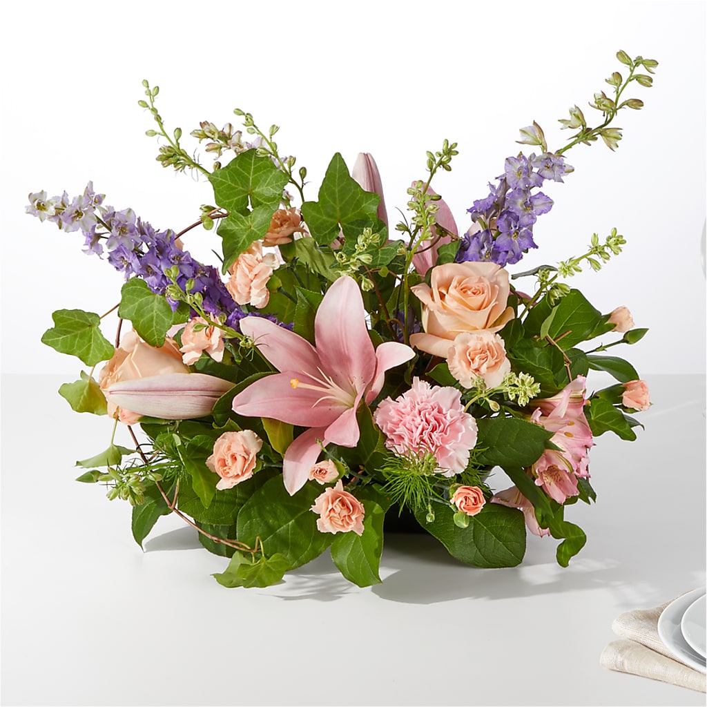 Blossom Time Centerpiece – Marshall Floral Llc, Marshall MO