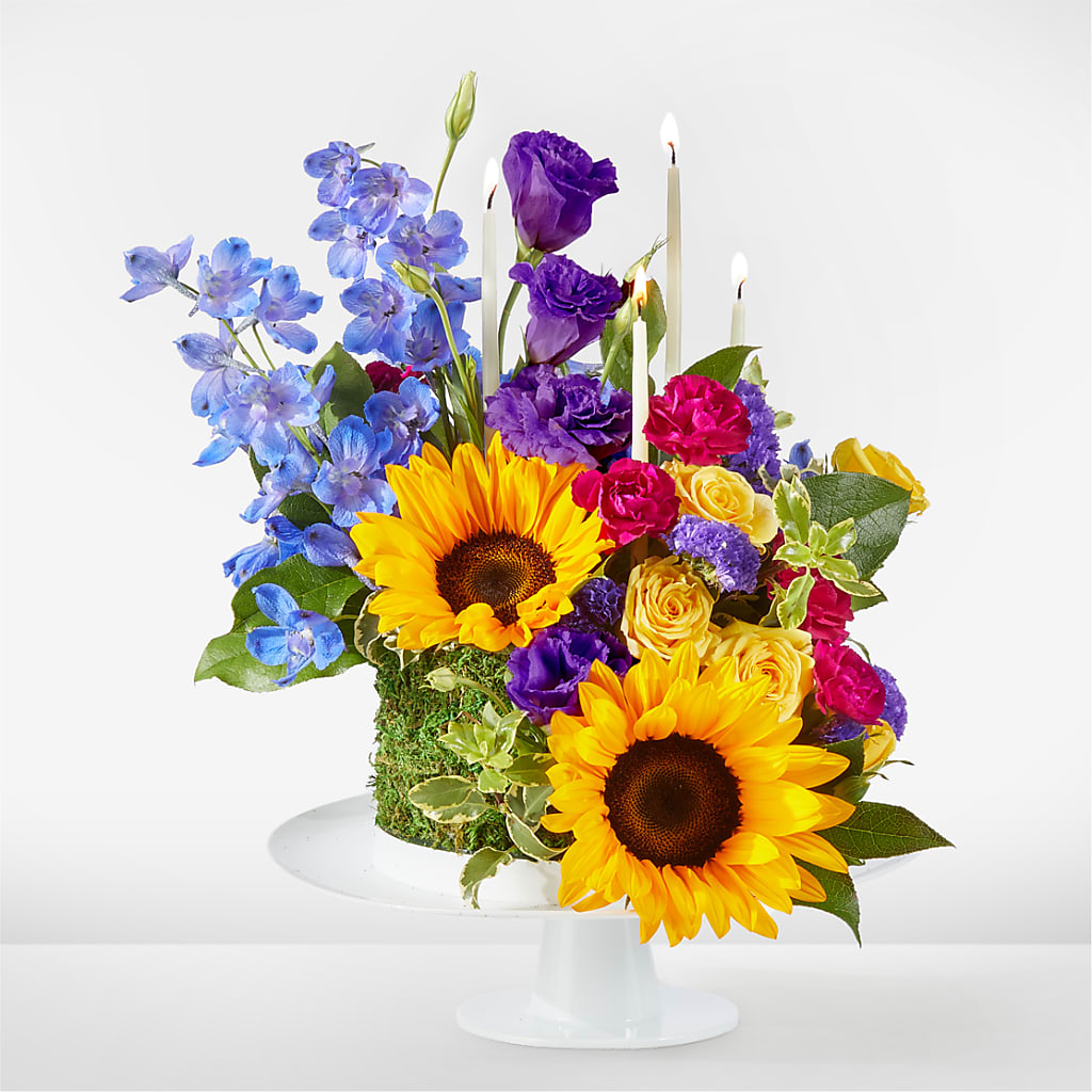 Star of the Day Floral Cake – Marshall Floral Llc, Marshall MO