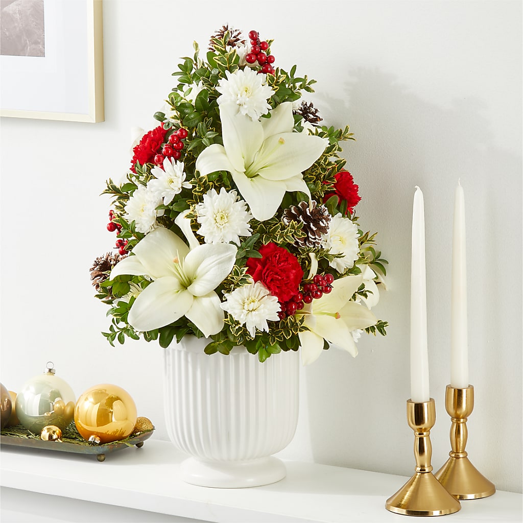 Festive Moments Tree –  Marshall Floral Llc, Marshall MO