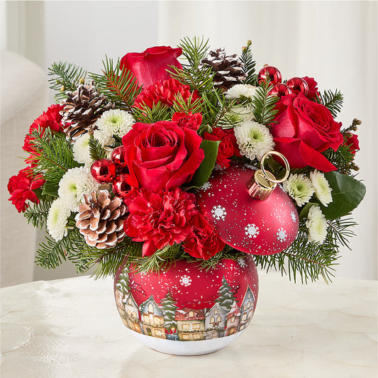 Christmas Carols Ornament –  Marshall Floral Llc, Marshall MO