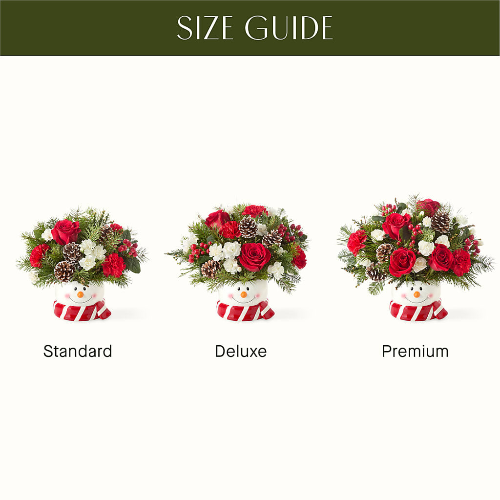 Jolly Snowman Bouquet –  Marshall Floral Llc, Marshall MO