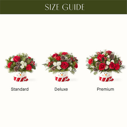 Jolly Snowman Bouquet –  Marshall Floral Llc, Marshall MO
