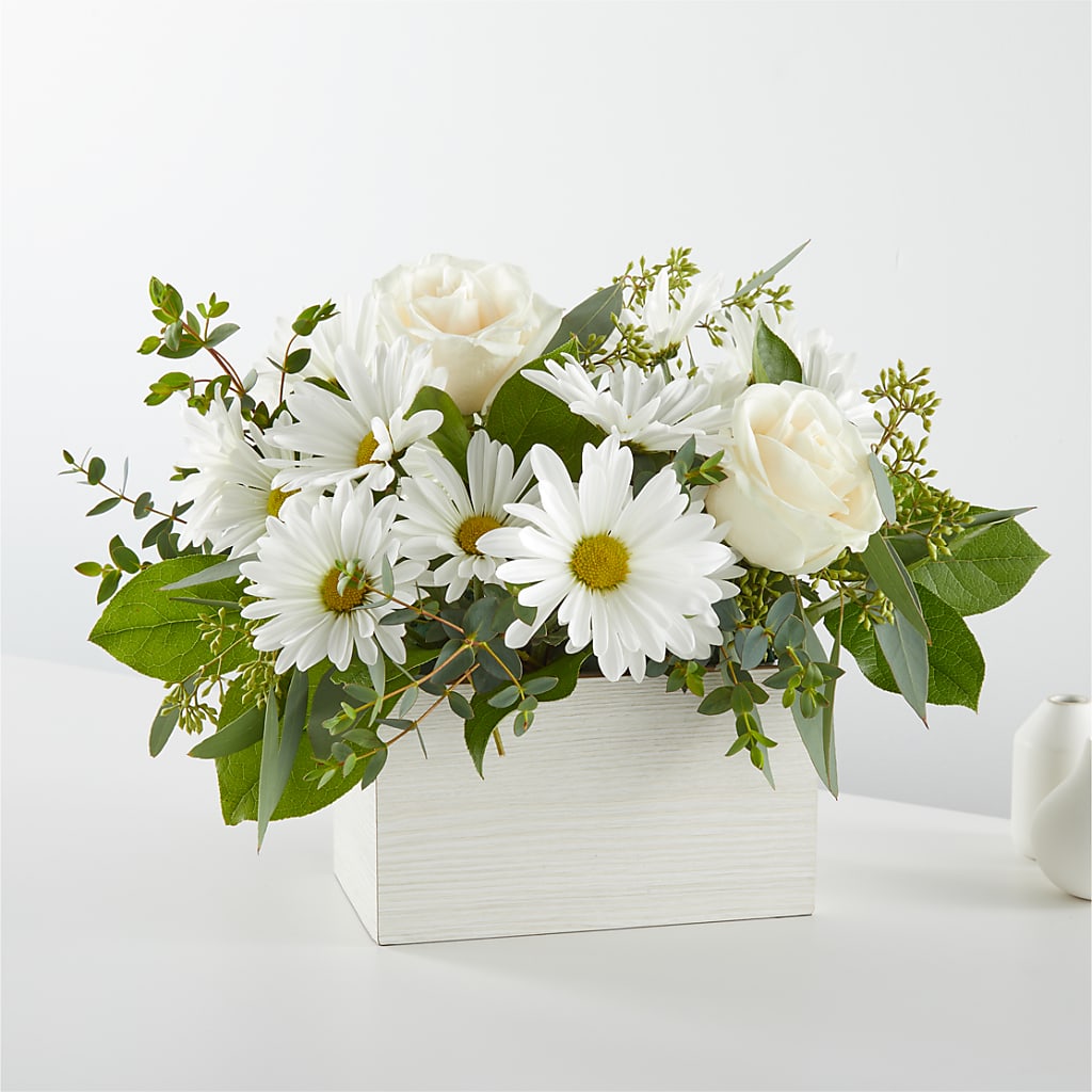 Fresh Linen Box Bouquet –  Marshall Floral Llc, Marshall MO