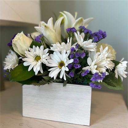 Beyond Blue Box Bouquet –  Marshall Floral Llc, Marshall MO