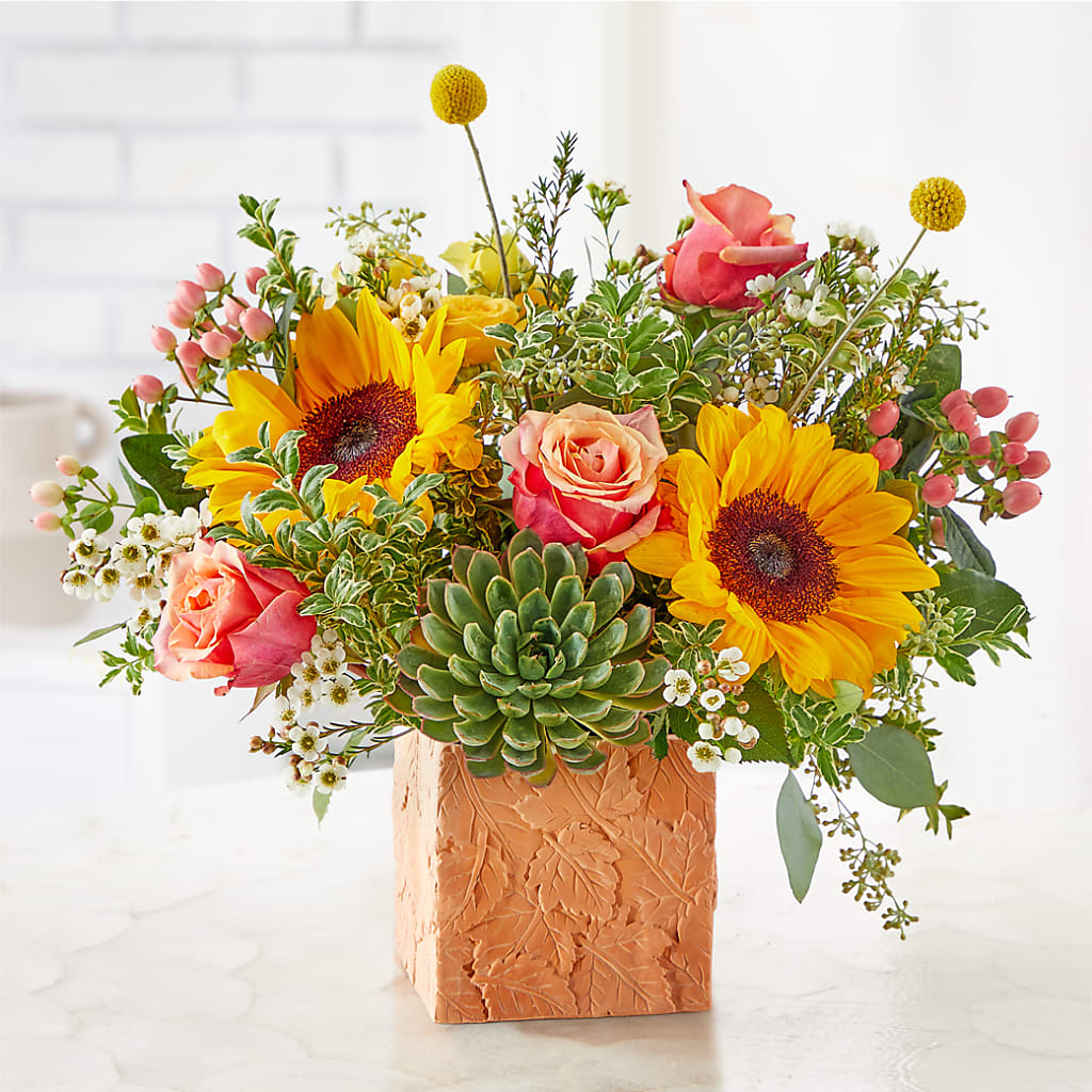 Sunflower Season Bouquet –  Marshall Floral Llc, Marshall MO