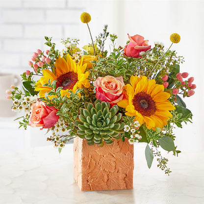 Sunflower Season Bouquet –  Marshall Floral Llc, Marshall MO