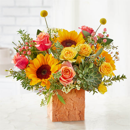 Sunflower Season Bouquet –  Marshall Floral Llc, Marshall MO