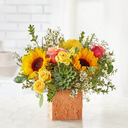 Sunflower Season Bouquet –  Marshall Floral Llc, Marshall MO