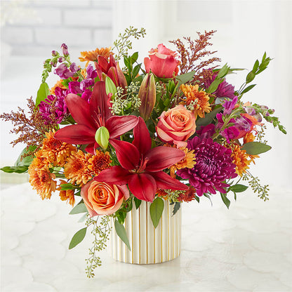 Burgundy Landscape Bouquet –  Marshall Floral Llc, Marshall MO