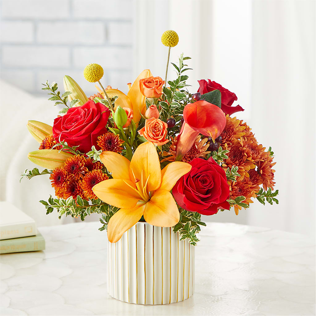 Scarlet Skies Bouquet –  Marshall Floral Llc, Marshall MO