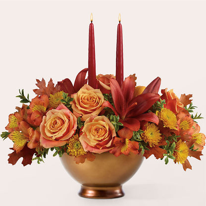 Harvest Table Centerpiece –  Marshall Floral Llc, Marshall MO
