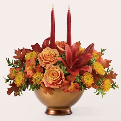 Harvest Table Centerpiece –  Marshall Floral Llc, Marshall MO