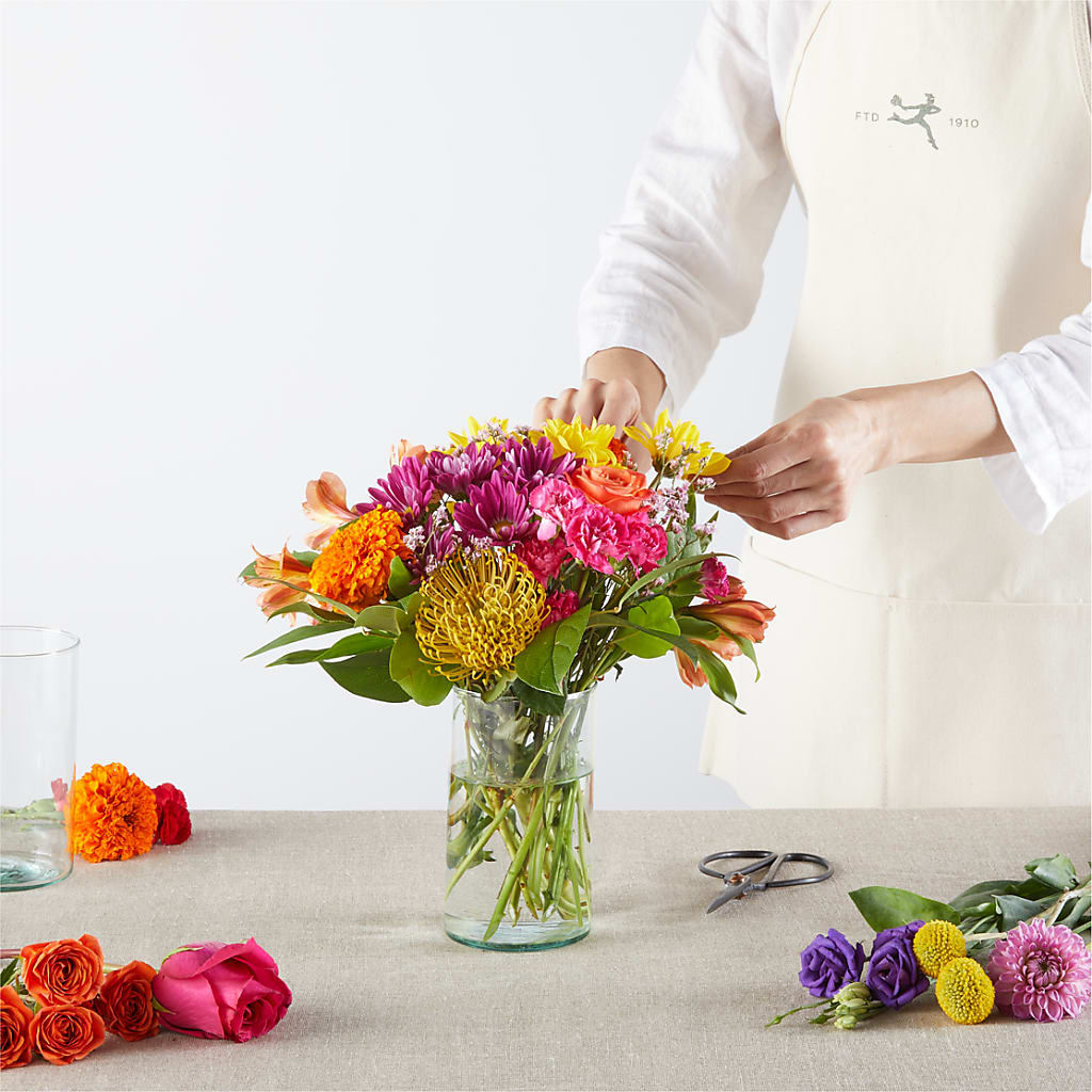 Feast of Color – A Florist Original –  Marshall Floral Llc, Marshall MO