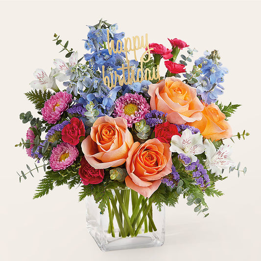 Birthday Bash Bouquet –  Marshall Floral Llc, Marshall MO