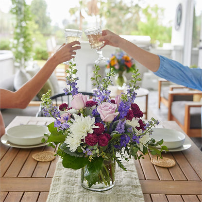 Violet Frost Bouquet –  Marshall Floral Llc, Marshall MO