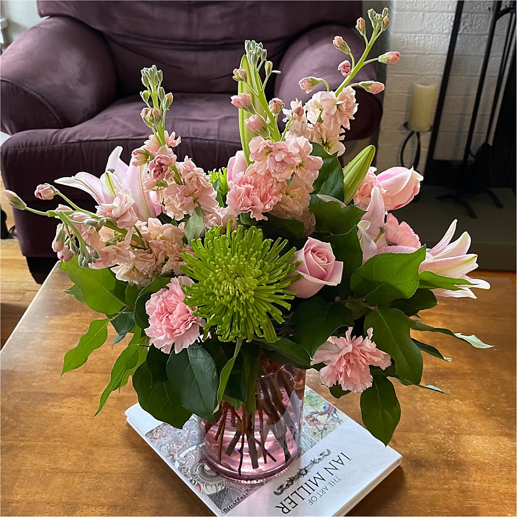 Pretty in Pink Bouquet –  Marshall Floral Llc, Marshall MO