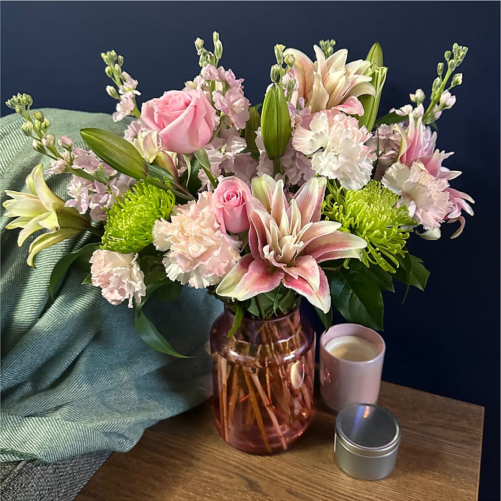 Pretty in Pink Bouquet –  Marshall Floral Llc, Marshall MO