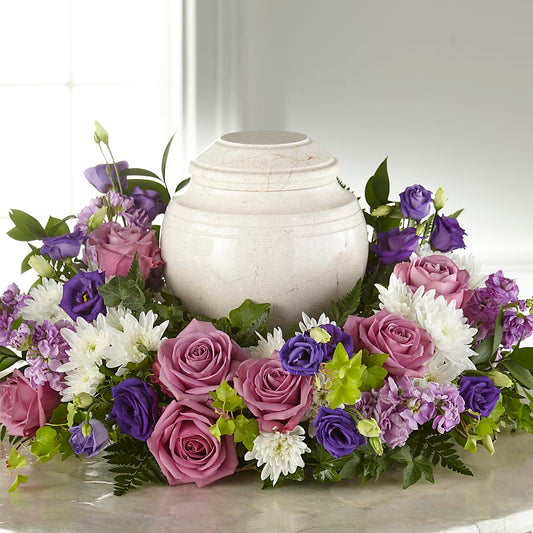 Blooming Sympathy Cremation Adornment –  Marshall Floral Llc, Marshall MO