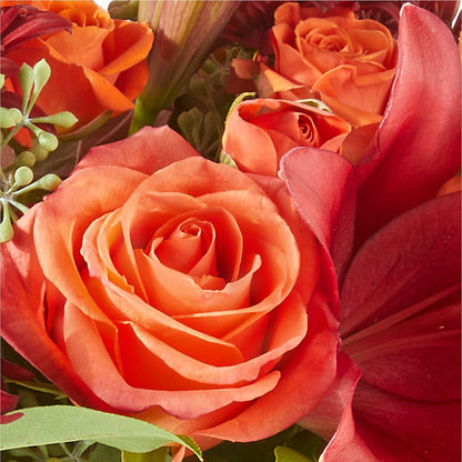 Crimson Leaves Bouquet –  Marshall Floral Llc, Marshall MO