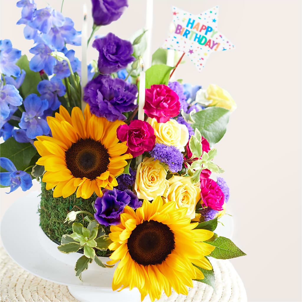 Star of the Day Floral Cake –  Marshall Floral Llc, Marshall MO