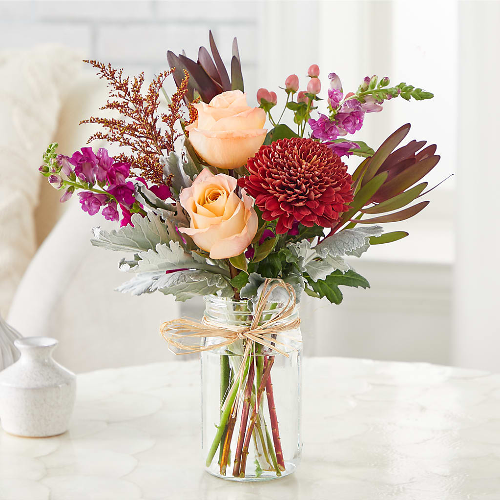 Moody Hues Bouquet –  Marshall Floral Llc, Marshall MO