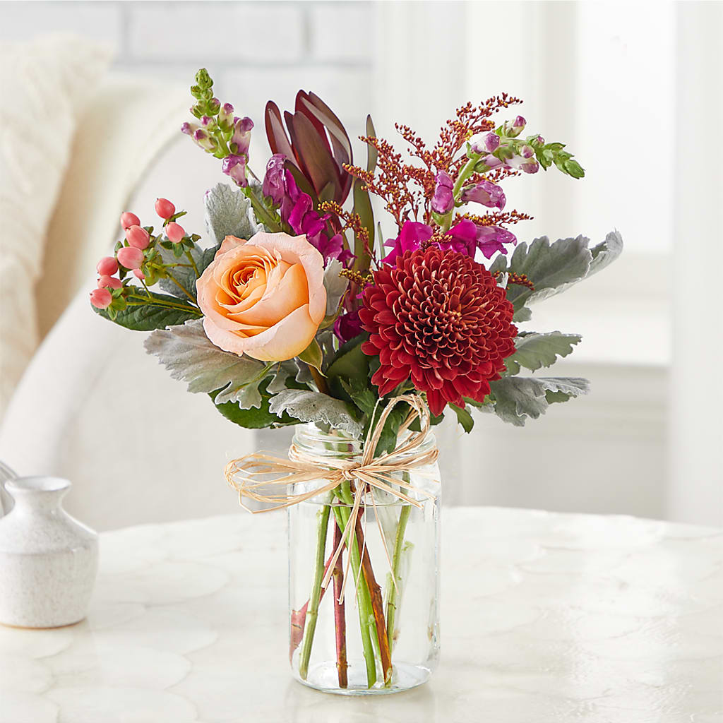 Moody Hues Bouquet –  Marshall Floral Llc, Marshall MO