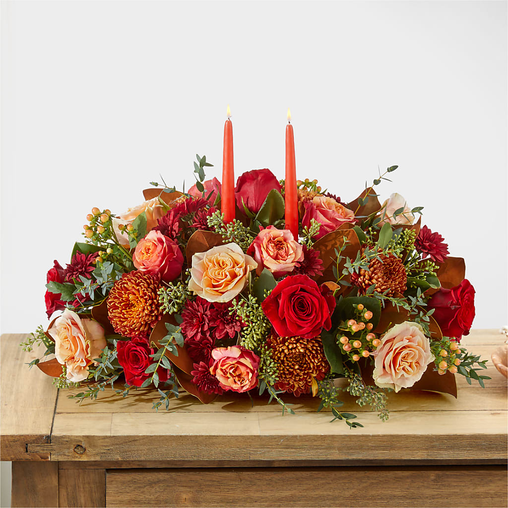 Gather Near Centerpiece –  Marshall Floral Llc, Marshall MO