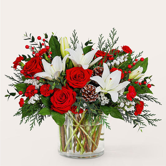 Best in Snow Bouquet –  Marshall Floral Llc, Marshall MO